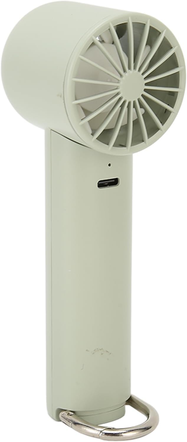 Handheld Mini Fan USB Rechargeable Portable Personal Fan with Ergonomic Grip for Home Office Travel Outdoor