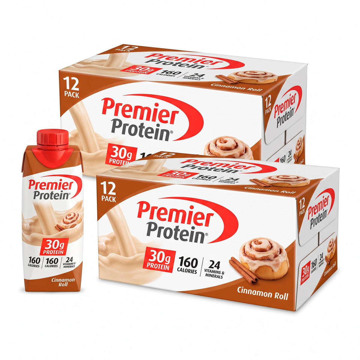 Premier Protein 30g High Protein Shake, Chocolate, 12 Pack