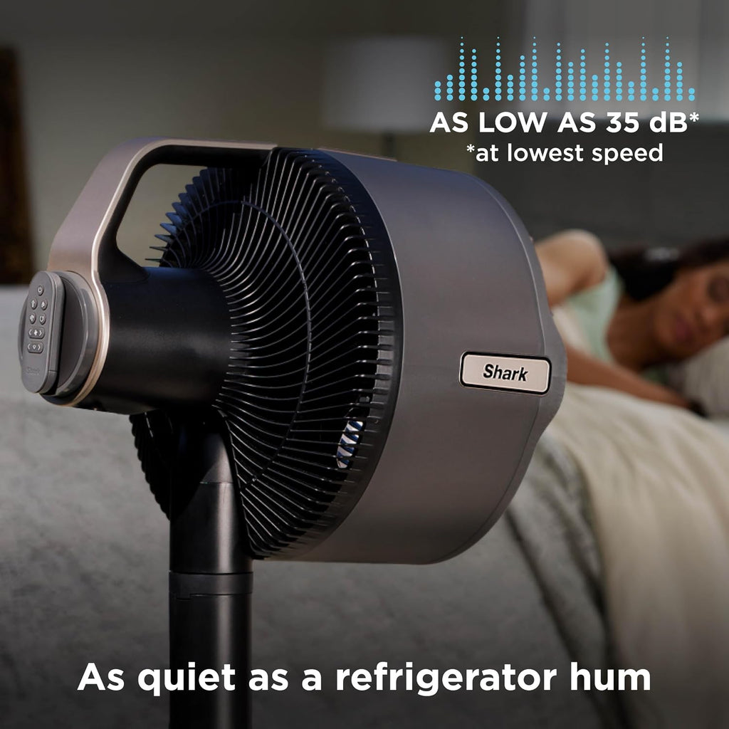 Shark FlexBreeze Pro Mist 2-in-1 Fan with Integrated Mist, White, FA302WH